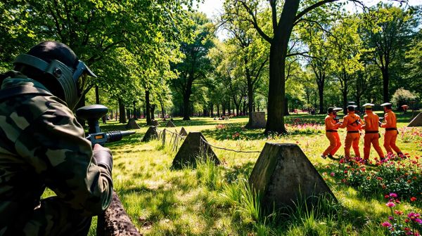 Découvrez les meilleures escapades paintball à Bruxelles