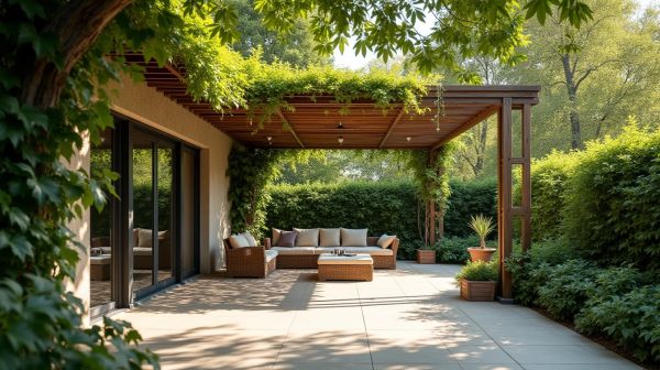 Ne négligez pas la pergola bioclimatique 8x4 pour votre confort extérieur