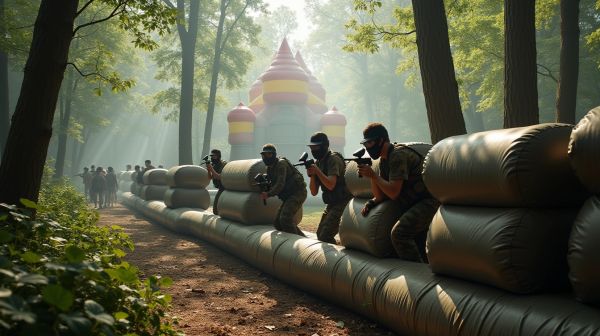 Vivez des aventures inédites avec le paintball à Bruxelles