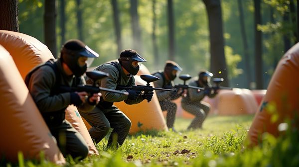 Vivez des aventures inédites avec le paintball à Bruxelles